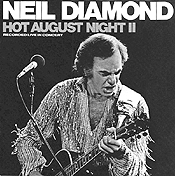 Neil Diamond singing, excavating.