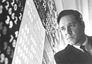 Numbers game: Crowe plays the mad mastermind.
