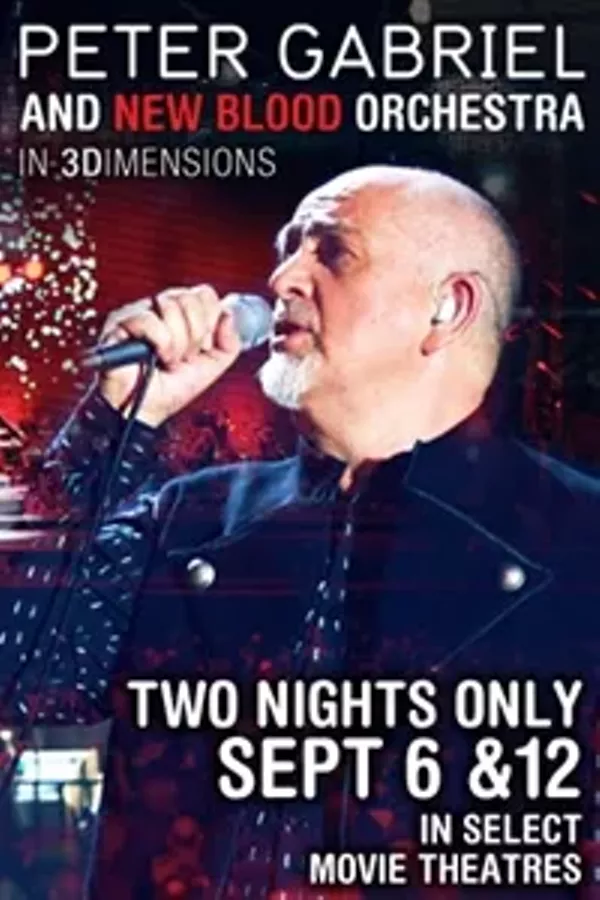 Peter Gabriel New Blood Orchestra LIVE in 3D Cleveland Scene