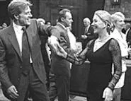 Redford and Mirren: Veteran actors who know their - stuff.