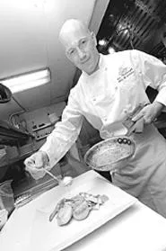 Sans Souci's Ben Fambrough: He's dangerous with - tuna. - WALTER NOVAK