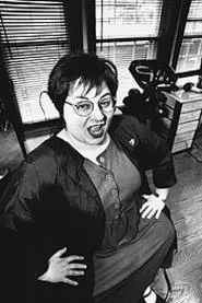 Scissors beat paper: Felicia DeLappi, liberated hairdresser. - WALTER NOVAK