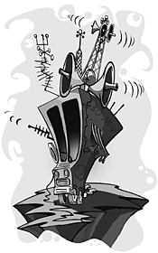 Sound of white noise: Finding a signal on shortwave - radio is tricky but worthwile. - ANNIE OWENS