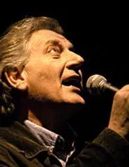 Syn singer Steve Nardelli, at the Beachland Ballroom, January 15. - WALTER NOVAK