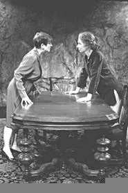 Table talk: Esme and Amy, locking horns.