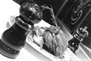 Teriyaki-glazed chicken cozies up to sesame-scented - snowpeas at Mad 4 You. - WALTER NOVAK