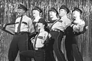The boys in blue are ready to go The Full Monty - at E.J. Thomas Hall (Tuesday).