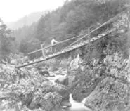 "The Miner's Bridge, on the Llugwy, North Wales," by - Roger Fenton, photograph.