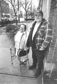 The odd squad: Jones and Lane, keeping the peace. - WALTER NOVAK