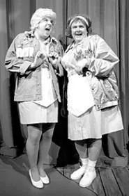The one-dimensional stars of the Play House's show - could use a little Tuna helper.