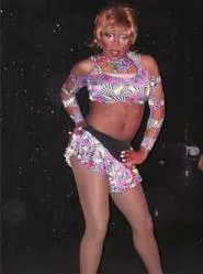 The only thing he has in common with candy bars, says Hershae Chocolatae, is that "we're both dark and a little nutty."