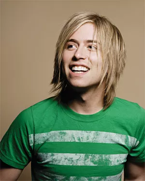 The Rocket Summer's Bryce Avary and his fab hair blast off.
