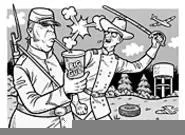 The South will rise again, maybe, at Burton's Civil War Encampment (Sunday). - DANNY HELLMAN