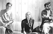 The three stars of Tape contemplate their talky - play.