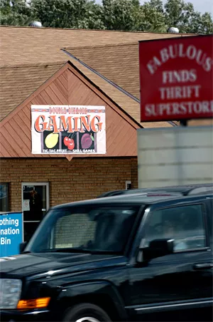 The Wild Cherry in Streetsboro serves hot coffee and the promise of a big jackpot. - WALTER NOVAK