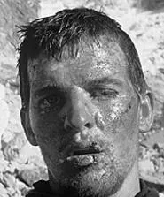 The will to live: Joe Simpson (Brendan Mackey).