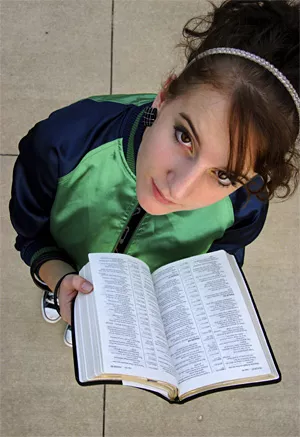 There's no need for free Bible day in Findlay, where everyone owns at least six.