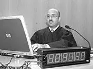 Thomas Januzzi: A straight judge in a hippie town. - WALTER NOVAK