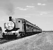 Thomas the Tank Engine rolls into town.