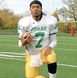 Donte McRae, a former John Hay quarterback, died in Columbus in 2012 when the car he was riding shotgun in swerved off the road, flipped over and crashed into a tree.