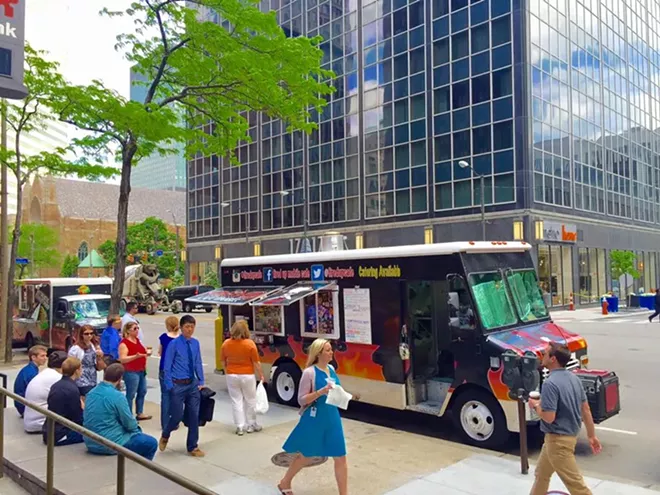 Cleveland Public Square Food Trucks Cleveland Public Square Food Trucks