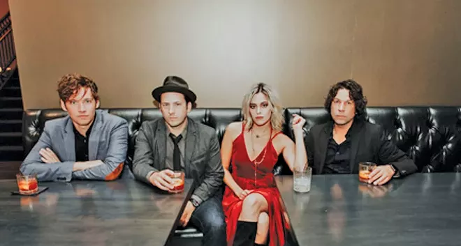 The Vindys, a Youngstown rock band that headlines this year’s Brite Winter, have a new album in the works. - PHOTO BY LESLIE DAVIS-CUSANO
