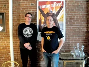 SMOGVEIL’S NICK BLAKEY (LEFT) AND FRANK MAUCERI ARE THE ARCHITECTS BEHIND A NEW REISSUE CAMPAIGN.