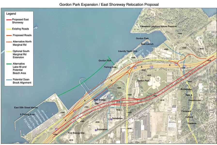 PLAN CONCEPT, COURTESY OF BOB GARDIN, PROJECT DIRECTOR, GREEN RIBBON COALITION.