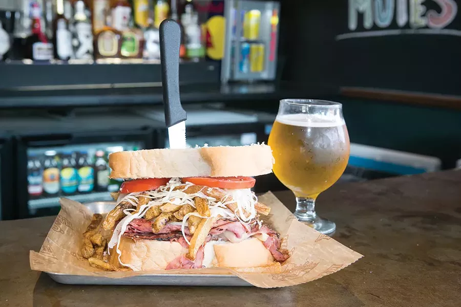 The Primanti’s sandwich - PHOTO BY JOHN COLOMBO