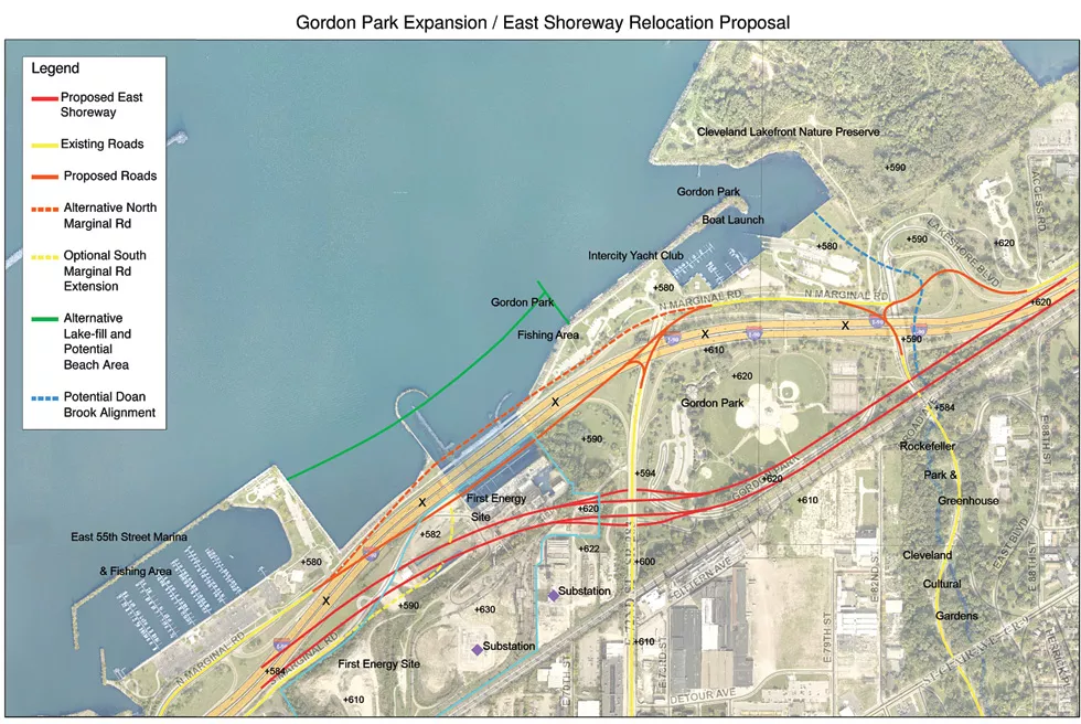 PLAN CONCEPT, COURTESY OF BOB GARDIN, PROJECT DIRECTOR, GREEN RIBBON COALITION.
