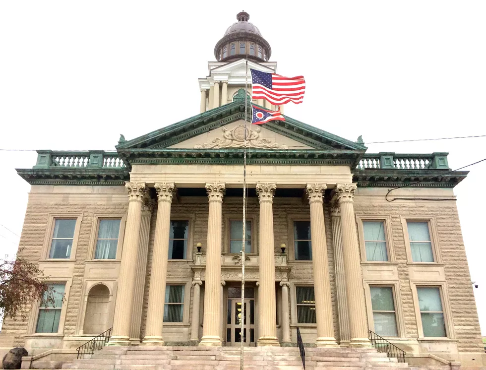 The Crawford County Courthouse in downtown Bucyrus - PHOTO BY ERIC SANDY