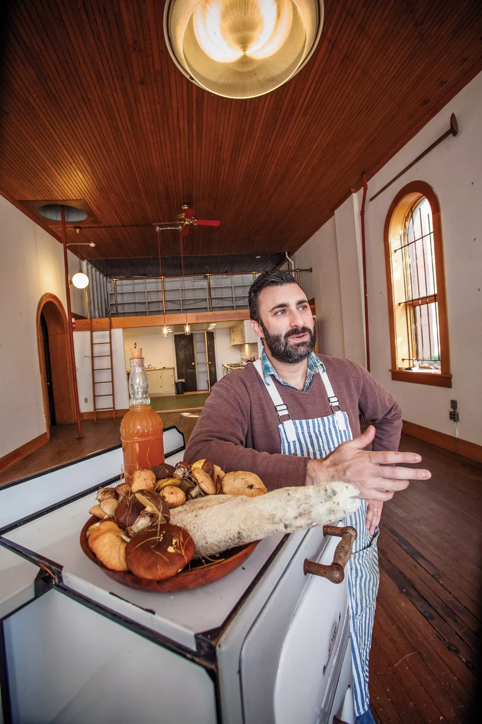 Jeremy Umansky of Larder - PHOTO BY BARNEY TAXEL