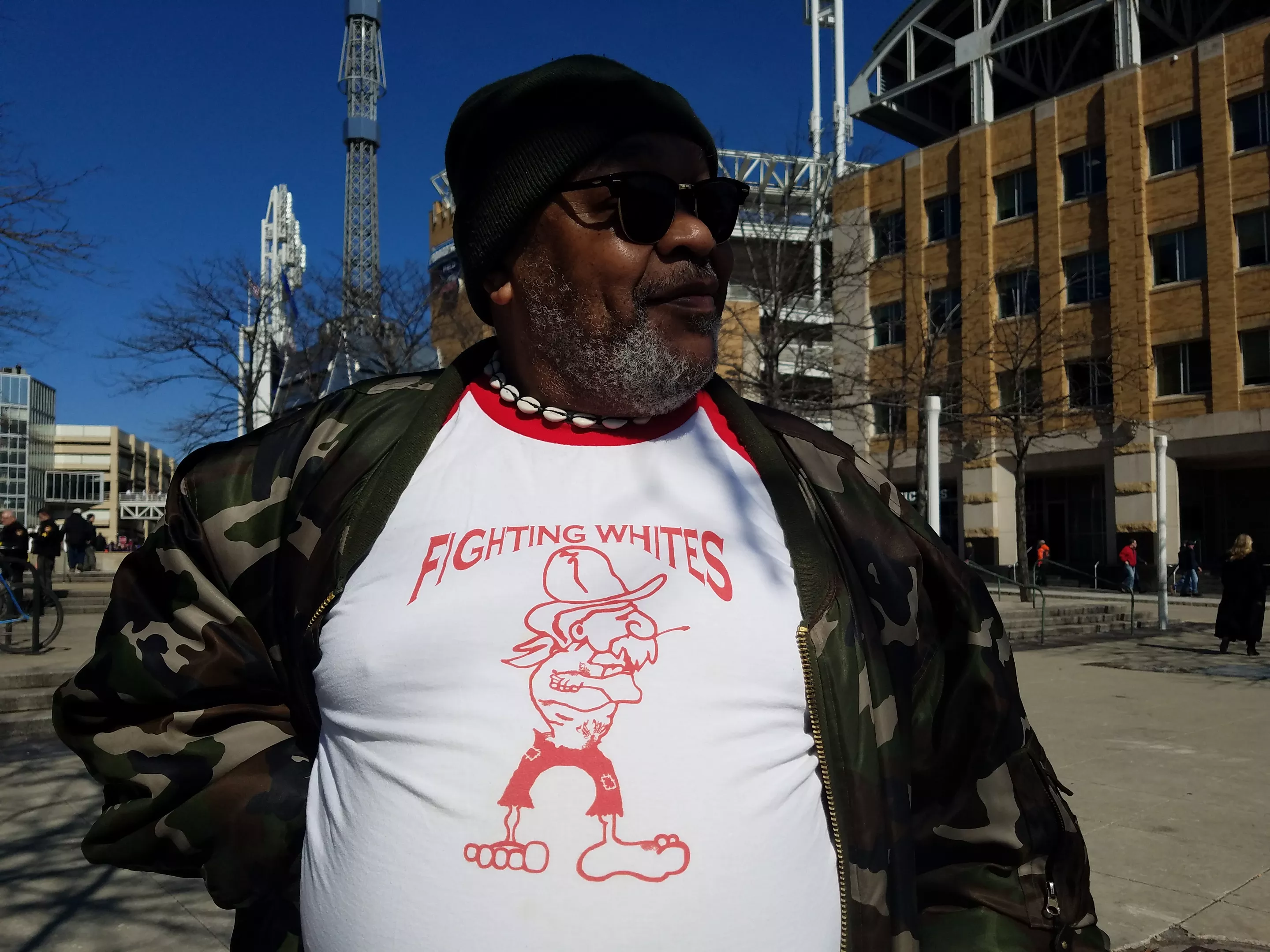respect cleveland indians shirt