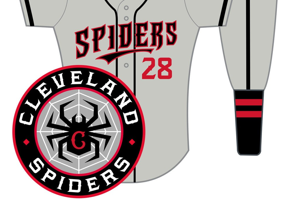 cleveland spiders jersey