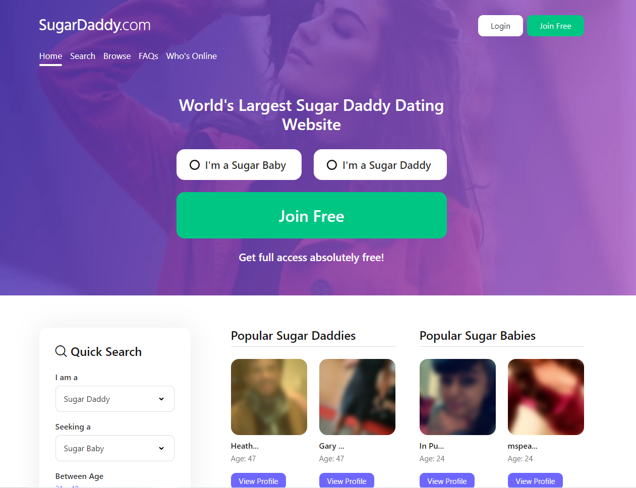 Best Free Sugar Dating Sites & Apps: Find a Sugar Baby or Sugar Daddy Online