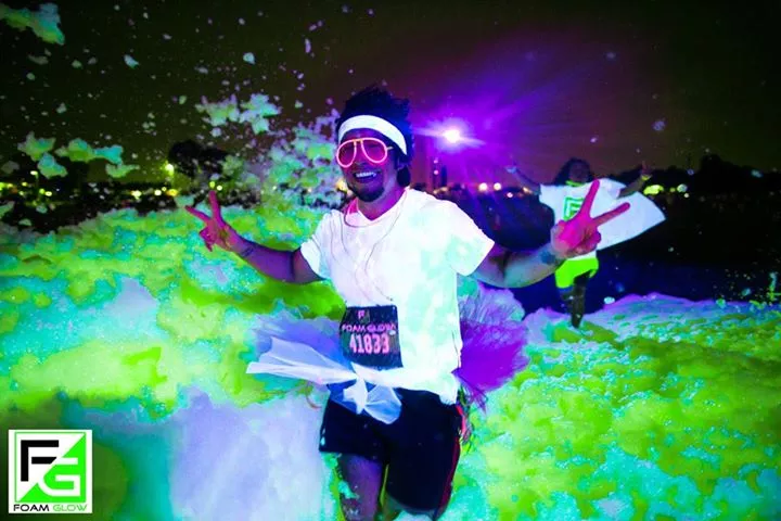 foam glow 5k is coming to cleveland next month scene and heard glow run