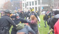 The Last Ohio Statehouse Protests Ended in Fistfights. Now Officials Worry About Inauguration Violence
