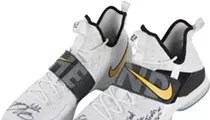 LeBron's 2017 Playoff-Worn LeBron 14s that He Gave to Kyrie with Greatest Inscription of All Time Can be Yours