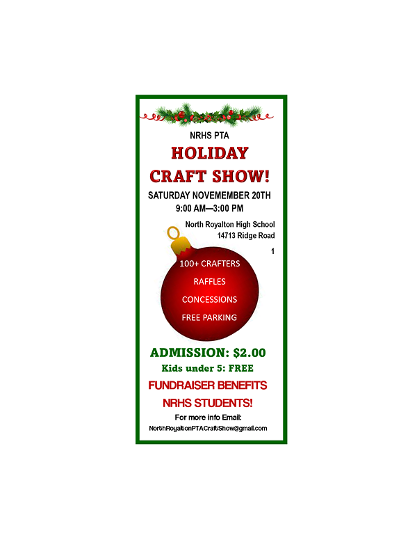North Royalton PTA Holiday Crafts Fair - Vimarsana News
