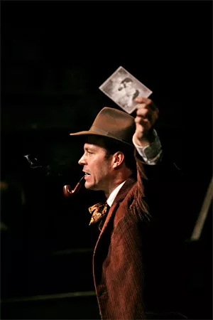"We can cut the lines with this, my dear Watson!"