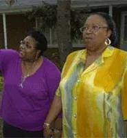 When Lily Belvy-Holt (left) and Brenda Adrine couldn't find out where their condo fees were going, they launched a jihad. - WALTER NOVAK