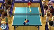 Wii Play's table tennis: Like Pong with spectators.