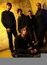 Will Taking Back Sunday translate to TRL? Pictured - clockwise from left: Fred Mascherino, Matt Rubano, Mark - O'Connell, Eddie Reyes, and Adam Lazzara (front).