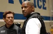 Willem Dafoe and Denzel Washington seem glad just to - have the work.