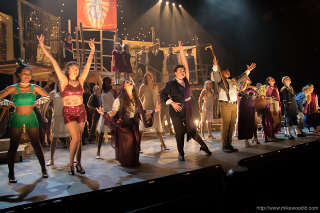 Blake High School students performing in the 2017/2018 production of Side Show. - MIKE WOOD, VIA BLAKE HIGH SCHOOL THEATER PROGRAM