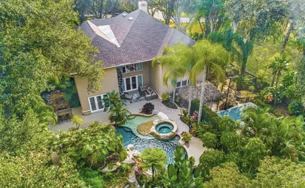The former Tampa home of MLB pitcher Chris Perez is for sale, and it comes with a stage floor once used by Elvis