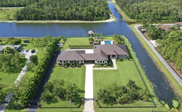 This Florida mansion comes with a gigantic 'man cave' and an indoor gun range