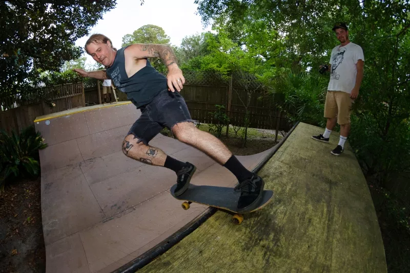 ABOVE: Chatham County Skatepark Supporters CEO Ben Maher has spent the last decade working on behalf of the public-private partnership. - TODD MALOY