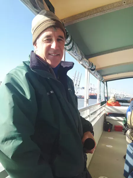 Capt. Mike Neal knows the nooks and crannies of the river.