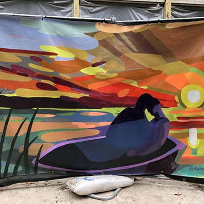 Fence Art Project enlivens construction sites with creative murals by Savannah artists